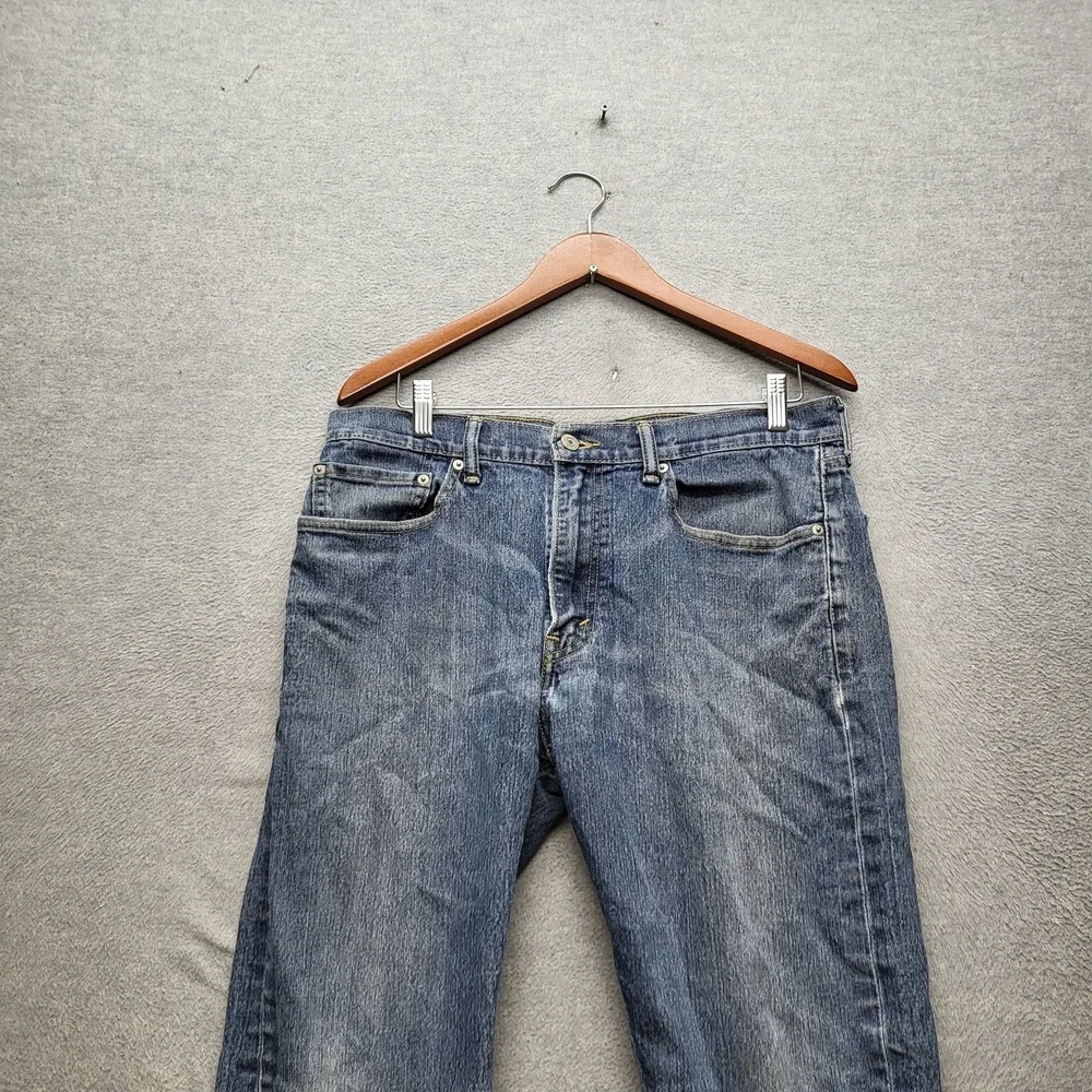 Levi's 505 Men Jeans 34X30 Blue Denim Regular Fit Straight Leg  28
